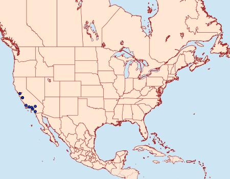 Distribution Data for Tetracis mosesiani