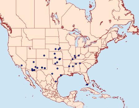 Distribution Data for Euacidalia sericearia