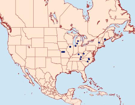 Distribution Data for Phyllonorycter crataegella