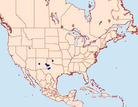 Distribution Data for Hemileuca slosseri