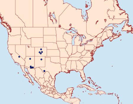 Distribution Data for Estigmene albida