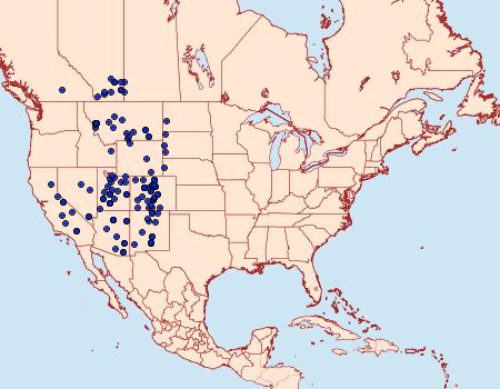 Distribution Data for Hypercompe permaculata