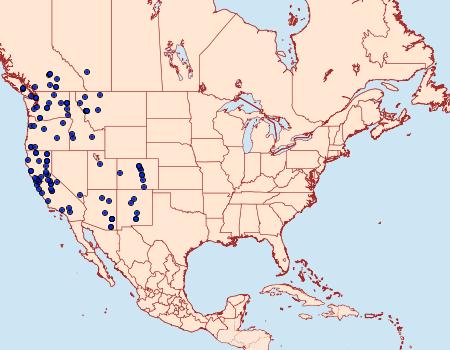 Distribution Data for Orgyia pseudotsugata