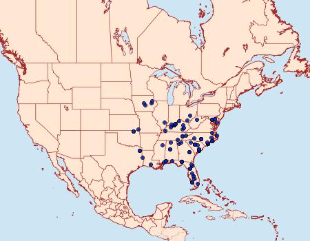 Distribution Data for Arugisa latiorella