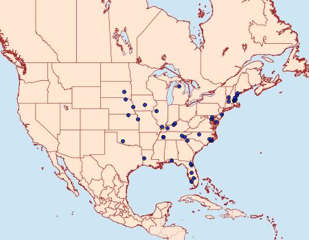 Distribution Data for Gabara subnivosella