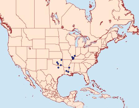 Distribution Data for Catocala atocala