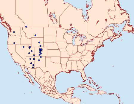 Distribution Data for Catocala grotiana