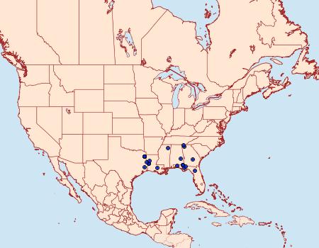 Distribution Data for Catocala orba