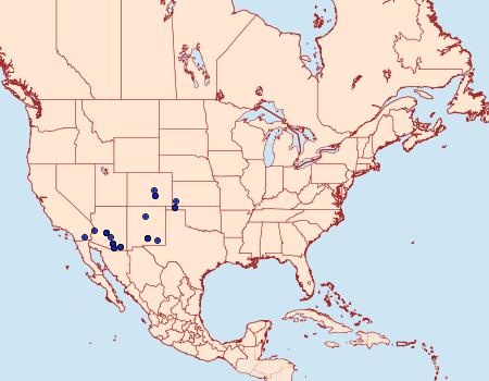 Distribution Data for Azenia implora