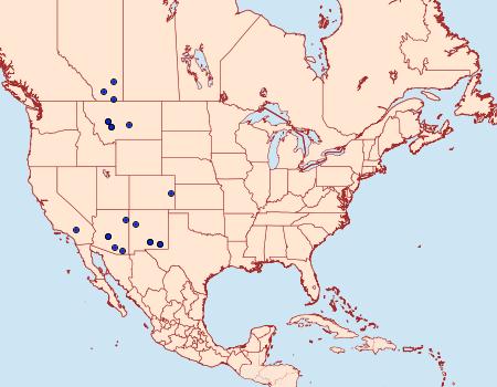 Distribution Data for Acopa perpallida