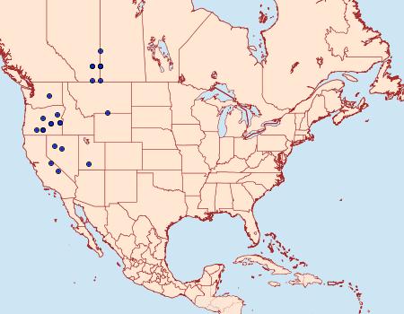 Distribution Data for Afotella cylindrica