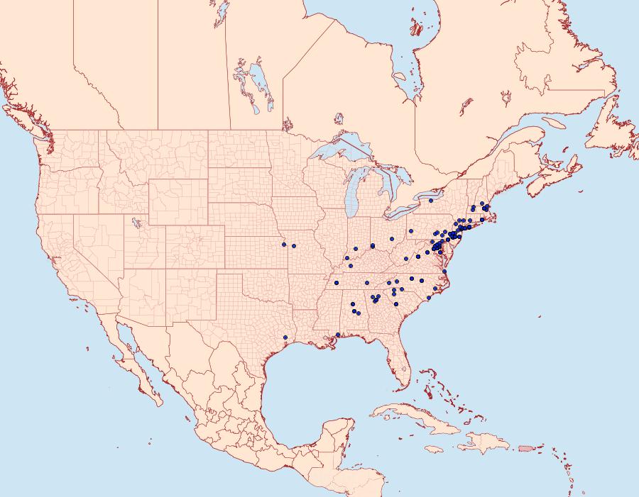 Distribution Data for Promalactis suzukiella