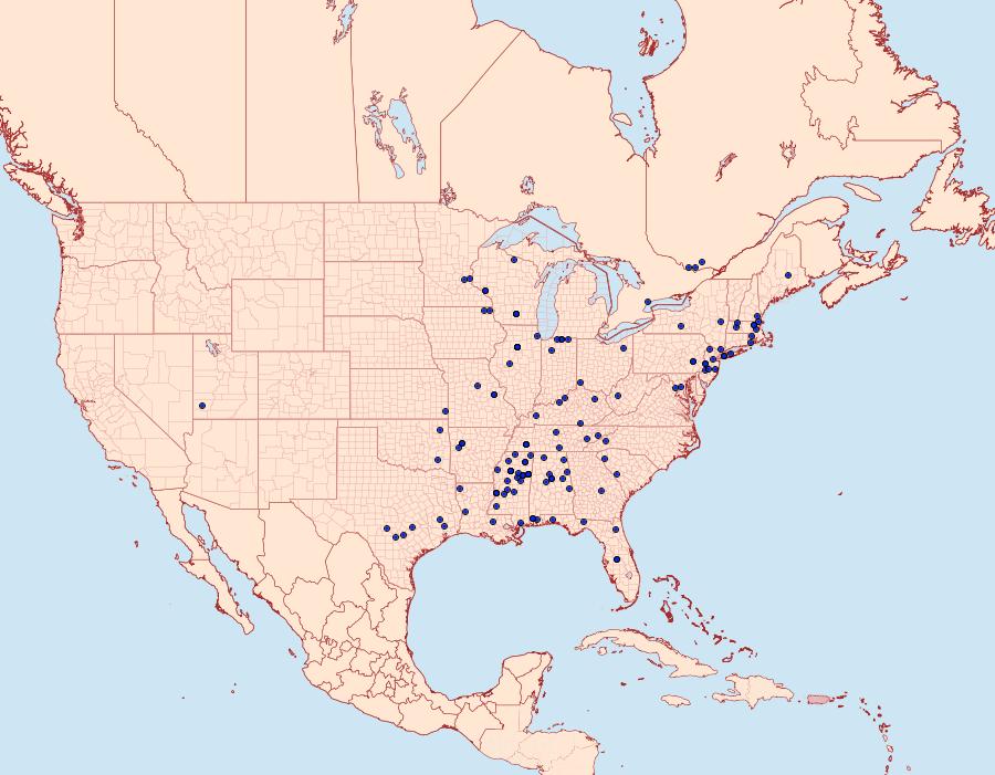 Distribution Data for Pubitelphusa latifasciella