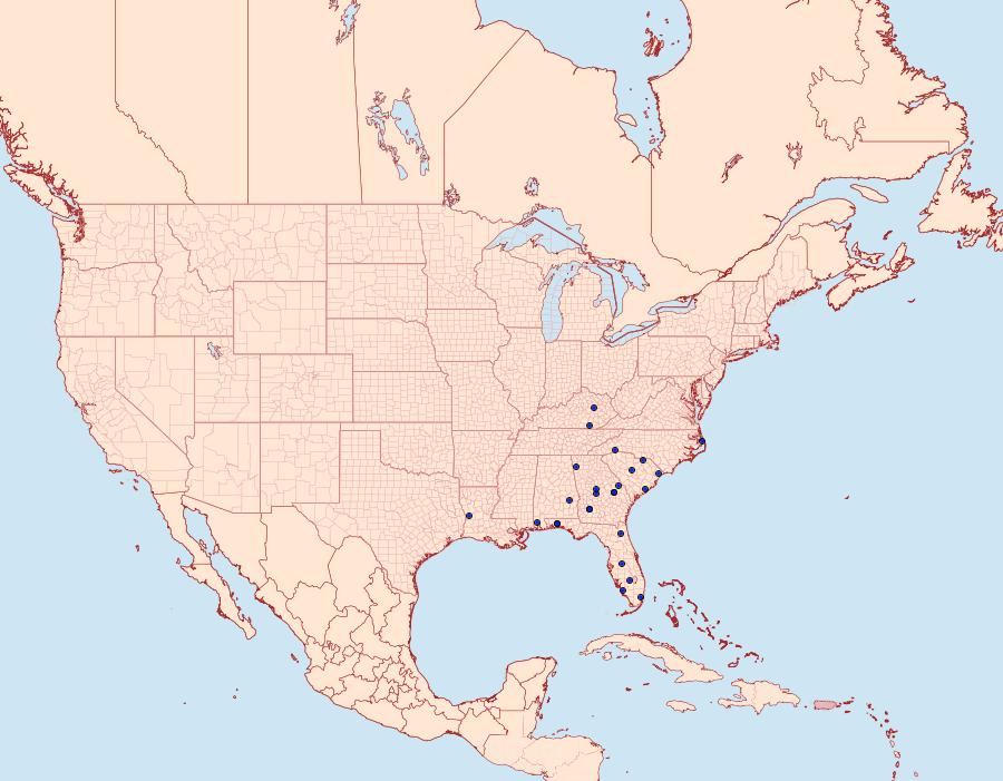 Distribution Data for Pelochrista quinquemaculana