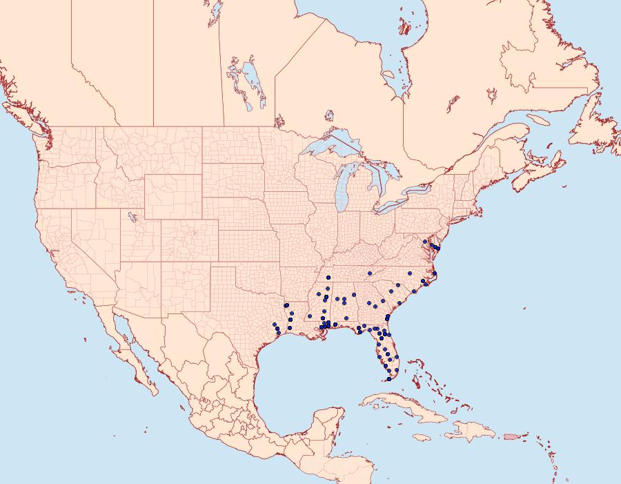 Distribution Data for Argyrotaenia kimballi