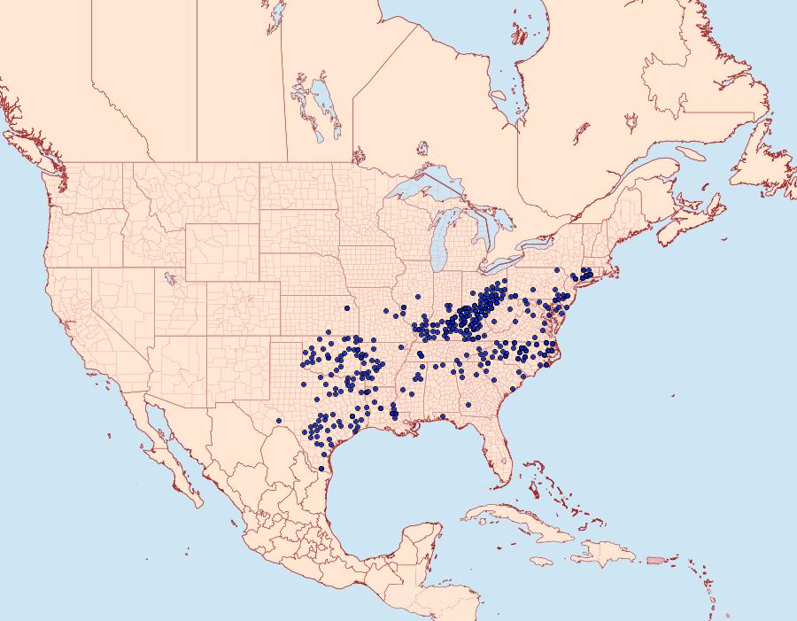 Distribution Data for Anthocharis midea