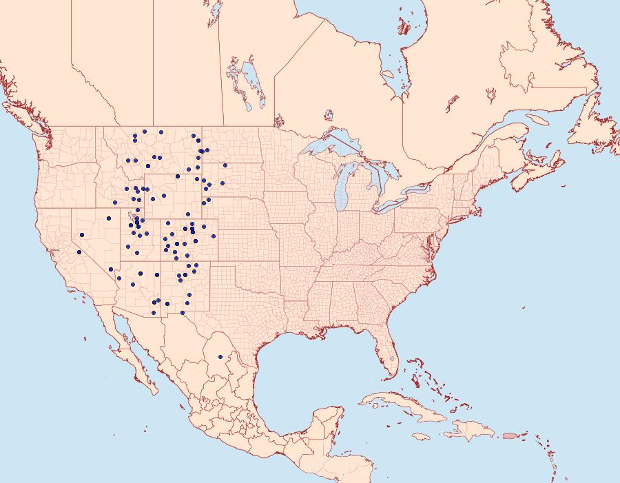 Distribution Data for Limenitis weidemeyerii