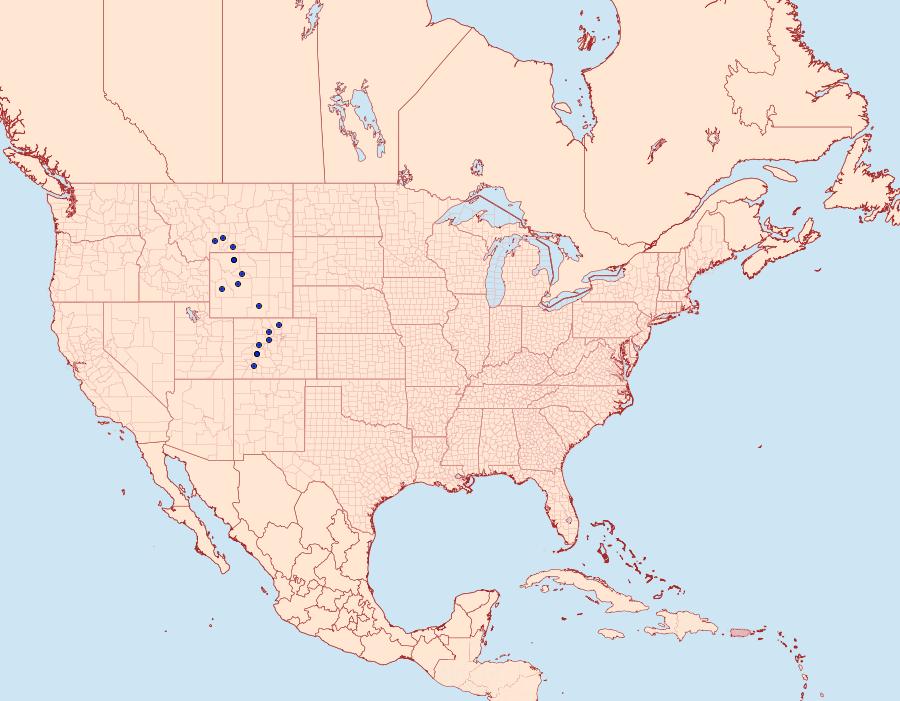 Distribution Data for Erebia callias