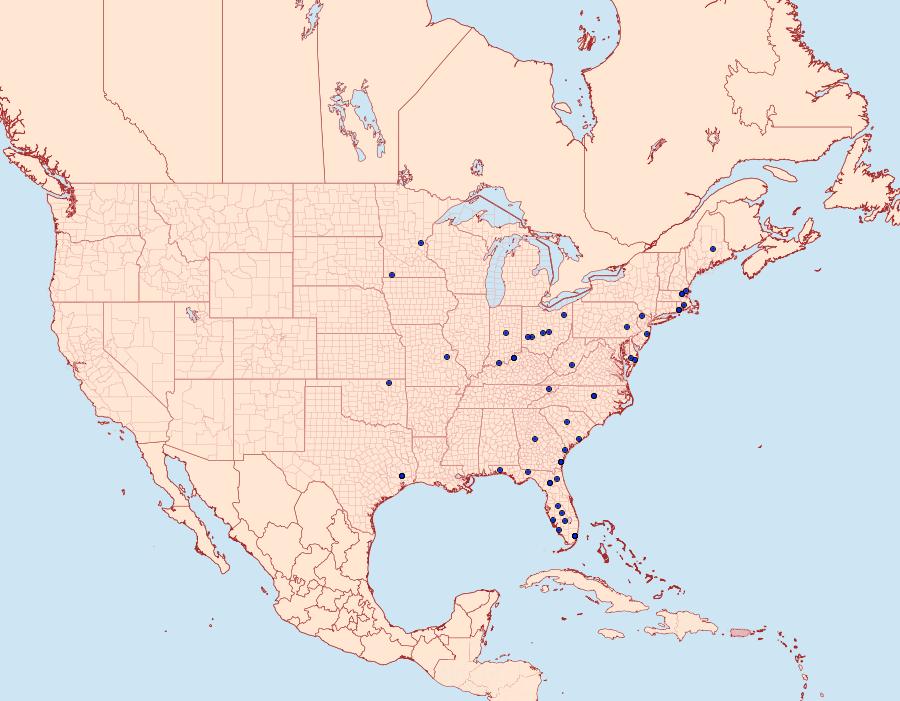 Distribution Data for Xubida panalope