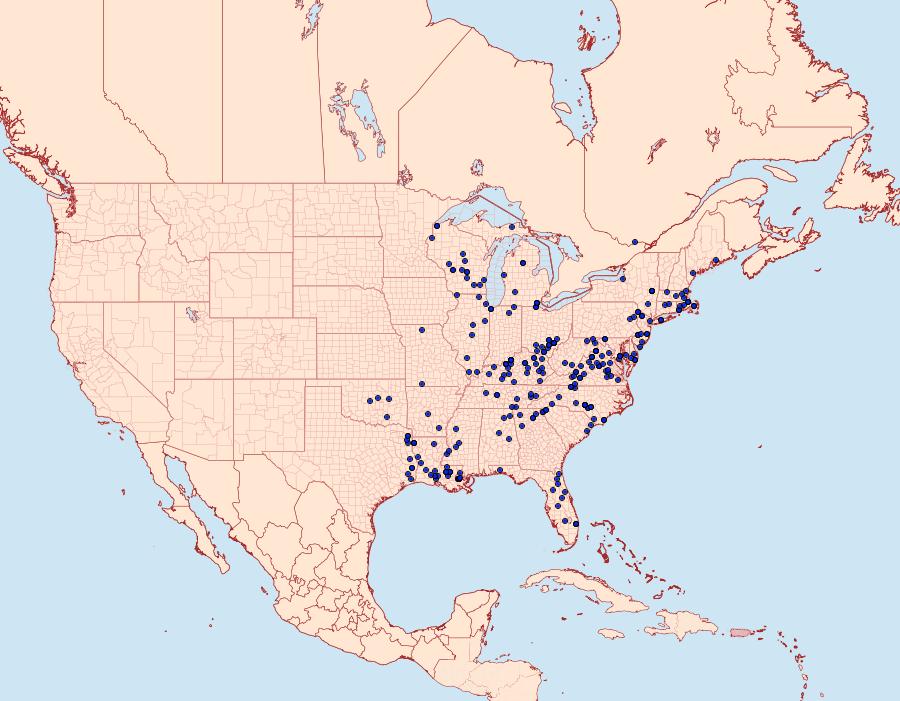 Distribution Data for Hemileuca maia