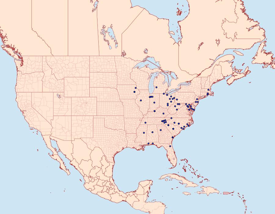 Distribution Data for Renia nemoralis