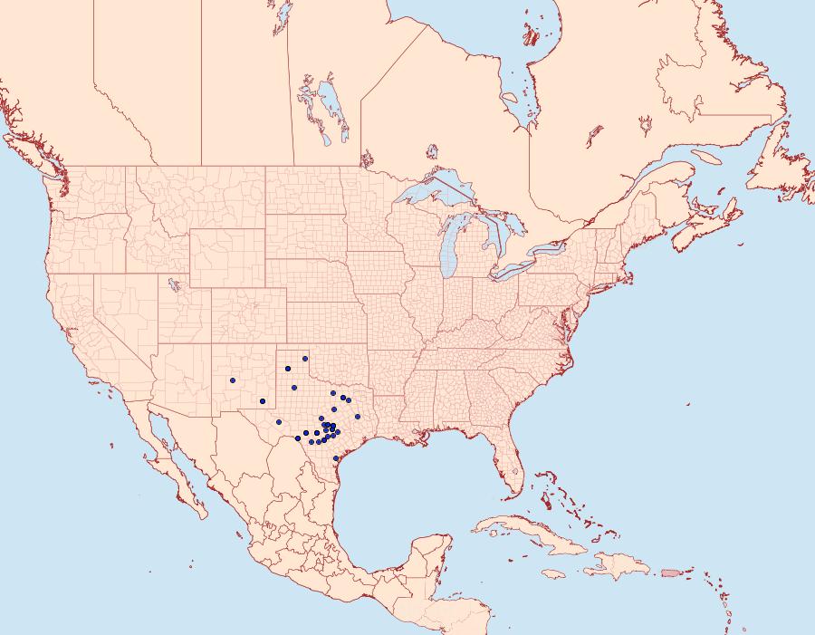 Distribution Data for Acronicta tota